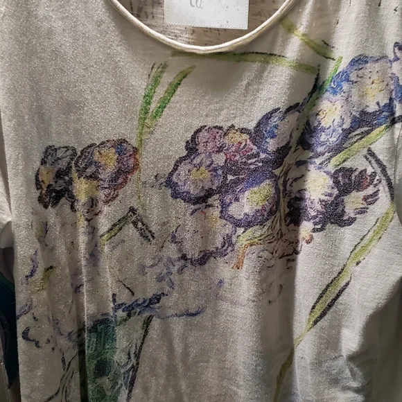 Magnolia Pearl Cream Floral Short Sleeve Tee - Picture 1 of 3